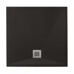 Zuhanytálca, West Eliza 90x90 cm, antrazite