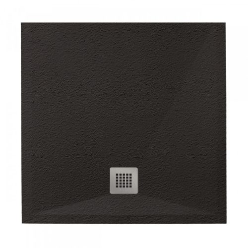 Zuhanytálca, West Eliza 90x90 cm, antrazite