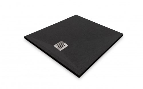 Zuhanytálca, West Eliza 90x90 cm, antrazite