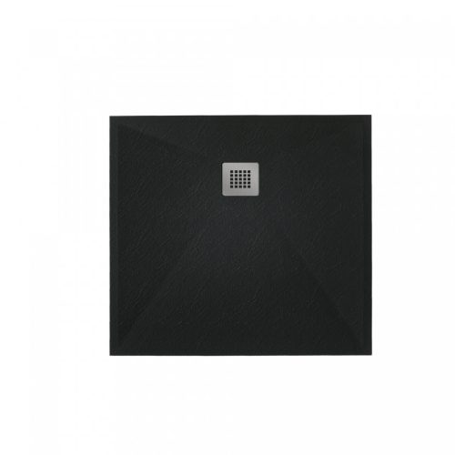 Zuhanytálca, West Zara 80x80 cm, black