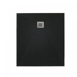 Zuhanytálca, West Zara 90x100 cm, black