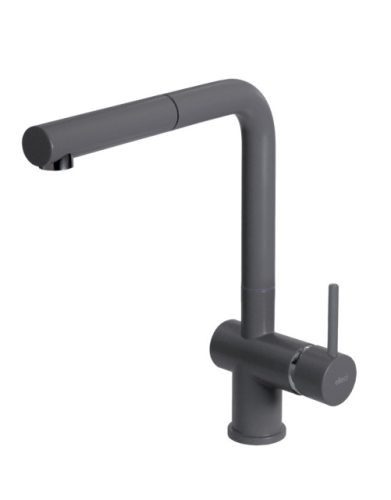 Mosogató csaptelep, Elleci Csaptelep Stream Plus K99 dark grey