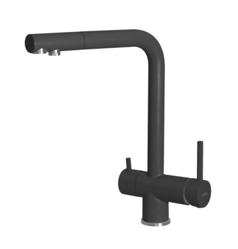 Mosogató csaptelep, Elleci Csaptelep Tourmaline G40 nero
