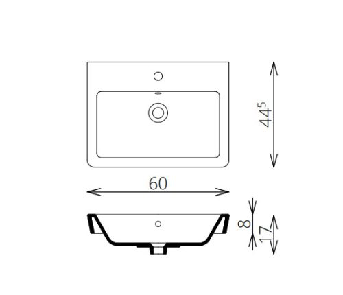 Alsó szekrény, Tboss Milla 60