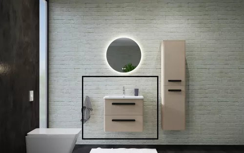 Alsó szekrény, Tboss Ohana 60 fekete fogantyúval