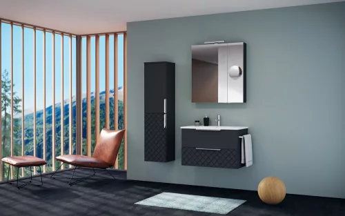 Alsó szekrény, Tboss Quarto 60 AM króm fogantyúval