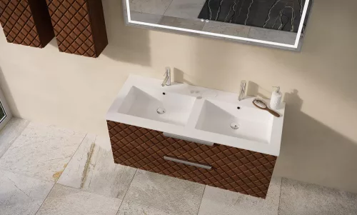 Alsó szekrény, Tboss Quarto 120 2F króm fogantyúval