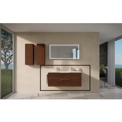 Alsó szekrény, Tboss Quarto 120 2F fekete fogantyúval