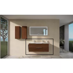 Alsó szekrény, Tboss Quarto 120 2F AM fekete fogantyúval