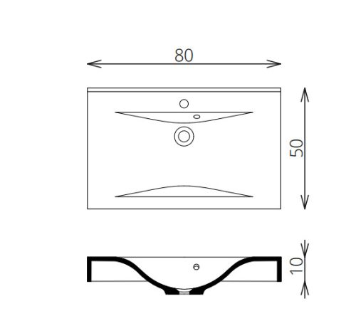 Alsó szekrény, Tboss Arko 80