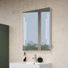 Fürdőszoba tükör, Tboss Floating Mirror Zuor 120