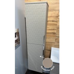   Fali szekrény, Tboss Carvea F140 2A kiegészítőszekrény, balos, króm fogantyúval