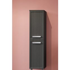   Fali szekrény, Tboss Finix F140 2A kiegészítőszekrény, jobbos, fekete fogantyú