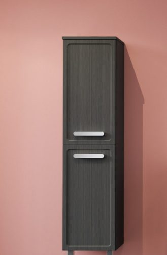 Fali szekrény, Tboss Finix F140 2A kiegészítőszekrény, jobbos, fekete fogantyú