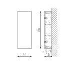 Fali szekrény, Tboss Ohana F80 1A kiegészítőszekrény