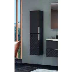   Fali szekrény, Tboss Quarto F140 2A AM kiegészítőszekrény, balos, króm fogantyúval