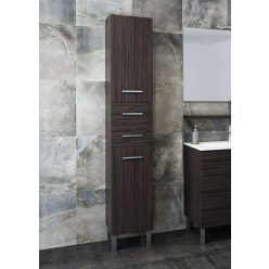   Álló szekrény, Tboss Tera F180 2A2F kiegészítőszekrény, jobbos, fekete fogantyúval