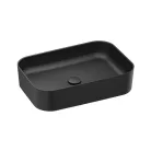 Mosdó, Ravak Mosdó Ceramic 550 R Slim kerámia, matt fekete XJX0D155001
