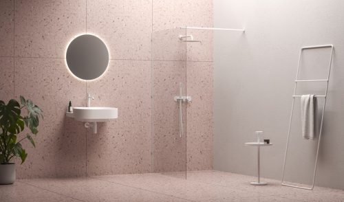 Walk-in, Ravak Walk In Wall-100 200 Fehér matt W-szettel GW9WA0E0SZ1