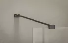 Walk-in, Ravak Walk In Wall Air-110 Fekete +Transparent, merevítővel GW9WD0300Z1C