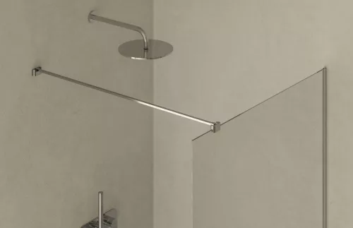 Walk-in, Ravak Walk In Wall Air-90 krómhatású +Transparent, merevítővel GW9W70C00Z1C