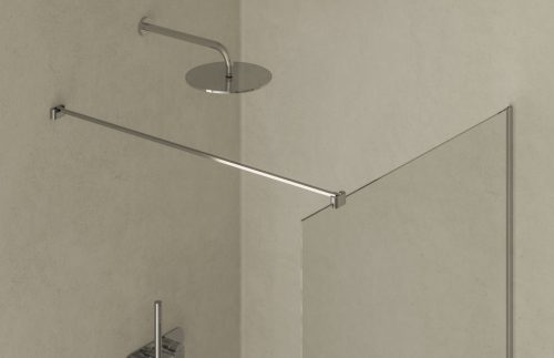 Walk-in, Ravak Walk In Wall Air-100 krómhatású +Transparent, merevítővel GW9WA0C00Z1C