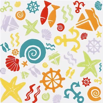 Dekorlap, Zalakerámia CARNEVAL fényes dekor BOTOND F-23001 19,8x19,8