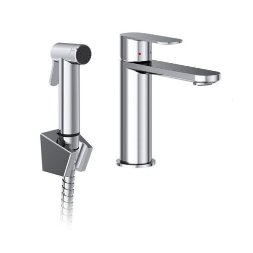 Mosdó csaptelep, Ravak Chrome II CR II 112.00CR bidé zuhannyal, X070450