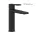 Mosdó csaptelep, Ravak Chrome II BeCool CR II 014.21BL, X070460, fekete