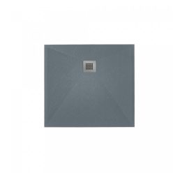 Zuhanytálca, West Zara 90x90 cm, gris