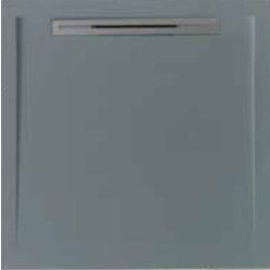 Zuhanytálca, West Freya 80x80 cm, gris