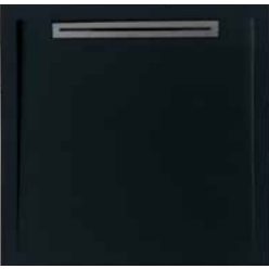 Zuhanytálca, West Freya 80x80 cm, black