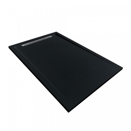 Zuhanytálca, West Freya 80x160 cm, black