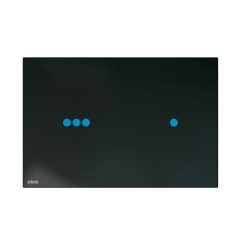   Öblítőtartály nyomólap, Alca érintés nélküli nyomólap SLIM, háttérvilágítással, NIGHT LIGHT-3-SLI