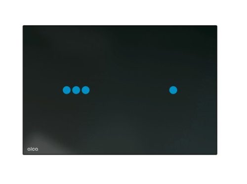 Öblítőtartály nyomólap, Alca érintés nélküli nyomólap SLIM, háttérvilágítással, NIGHT LIGHT-3-SLI