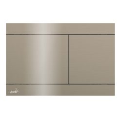   Öblítőtartály nyomólap, Alca nyomólap falsík alatti, nickel-fényes, FUN-N-P