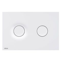   Öblítőtartály nyomólap, Alca nyomólap falsík alatti szerelési rendszerekhez, fehér-matt M1976