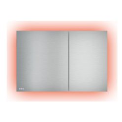   Öblítőtartály nyomólap, Alca nyomólap hattérvilágítással, előtétfalas rendszerhez, egyszínű AIR L