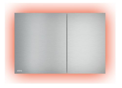 Öblítőtartály nyomólap, Alca nyomólap világítással, Rainbow előtétfalas rendszerhez, RGB AIR LIGH