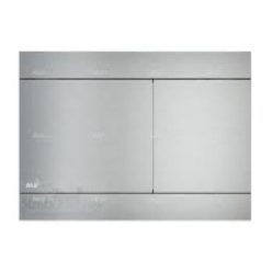 Öblítőtartály nyomólap, Alca nyomólap króm FUN-INOX