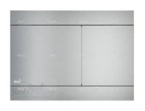 Öblítőtartály nyomólap, Alca nyomólap króm FUN-INOX