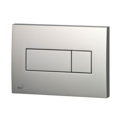   Öblítőtartály nyomólap, Alca kettős működésű, takarékos, króm fényes M371