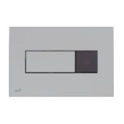   Öblítőtartály nyomólap, Alca kettős működésű, takarékos, fényes króm, szenzoros érzékelővel M371S