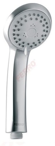 Kézizuhany, Ferro SOLE kézizuhany, 3 funkciós, króm S300