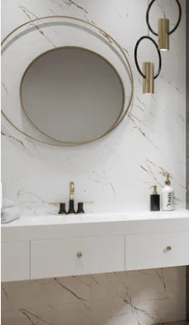 Csempe, Paradyz Alphaville Bianco Polysk 30x60