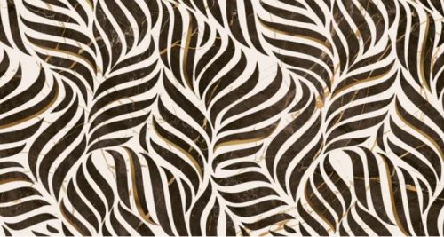 Dekorlap, Paradyz Alphaville Bianco Inserto Polysk 30x60