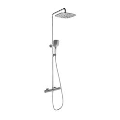   Zuhanyszett, Ravak FL 091.00CR Termosztátos zuhanyoszlop, szettel, króm X070442
