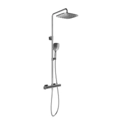   Zuhanyszett, Ravak TD F 098.00CR Zuhanyoszlop nem termosztatikus, zuhanyszettel, króm X070171