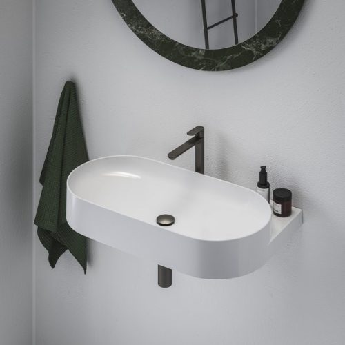 Lefolyó, Ravak Mosdólefolyó, hagyományos, fix, Graphite Brushed X01839