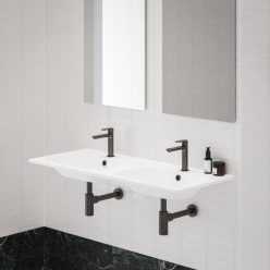   Mosdó szifon, Ravak Teleszkópos mosdószifon Graphite Brushed X01834